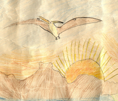 Un de mes premiers dessin - Michel Fontaine