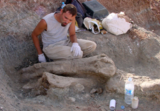 Ronan Allain et le site de Toundoute au Maroc